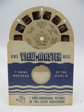 View Master Reel 115, Sequoia National Park, California, Hand Lettered