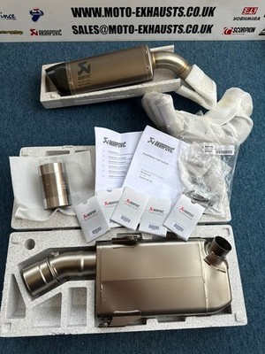 Yamaha MT09 Akrapovic Titan Auspuff Komplettanlage 2021 - 2023 MT-09