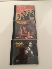 RESERVOIR DOGS & PULP FICTION & JACKIE BROWN Tarantino Soundtrack 3 CD Lot OOP