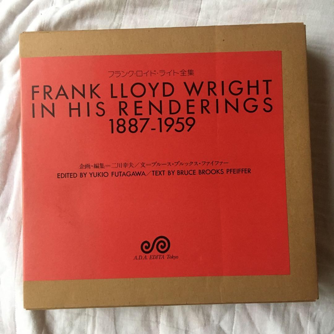 アート・デザイン・音楽 FRANK LLOYD WRIGHT IN HIS RENDERINGS FRANK LLOYD WRIGHT IN HIS RENDERINGS | eBay