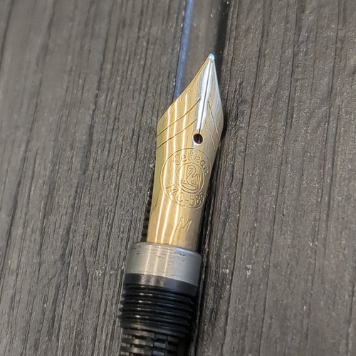Vintage Pelikan 14C-585 Gold M Nib Section Pelikan M400 M200 West Germany - Picture 4 of 9