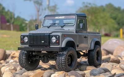 RC4WD Gelände II RTR W/ 2015 Land Rover Defender D90 Body Set Grau Z-RTR0065