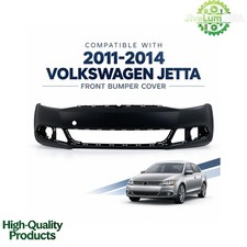 Front Ho1000266vw1000190 Primed Bumper Cover For 2011-2014 Volkswagen Jetta