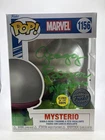 Funko POP! Marvel #1156 Mysterio GITD Signed Vinyl Figure Light DMG