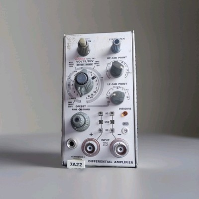 Tektronix 7A22 Differential Amplifier Plugin   für 7000er Serie Oszilloskope