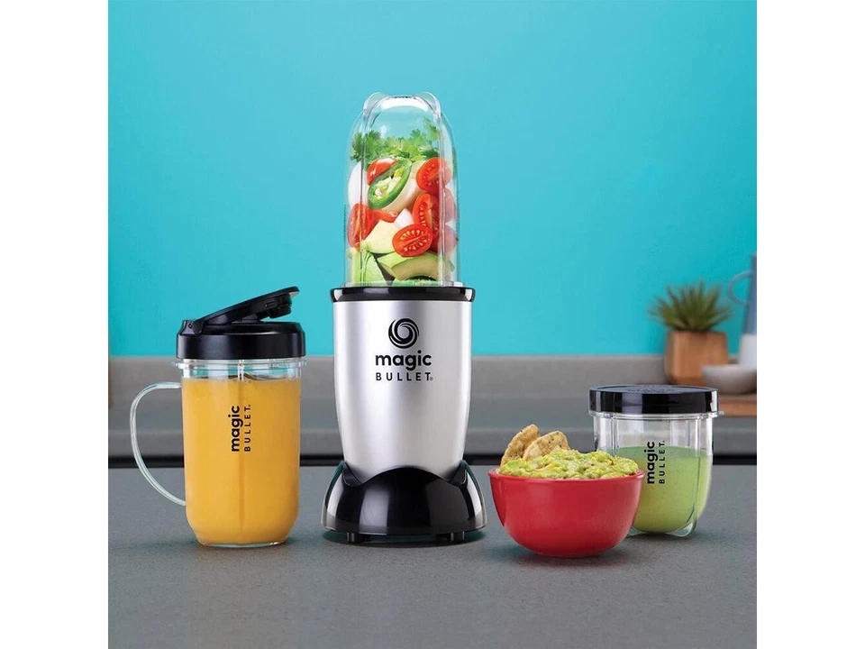 NutriBullet 1200 Watts Blender Combo with Single Serve Cups, Silver - Image 4 of 4