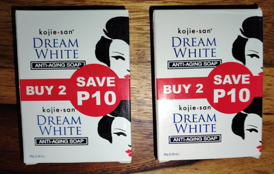 2er Pack 4x 65gKojie San Dream White Anti Aging Soap 