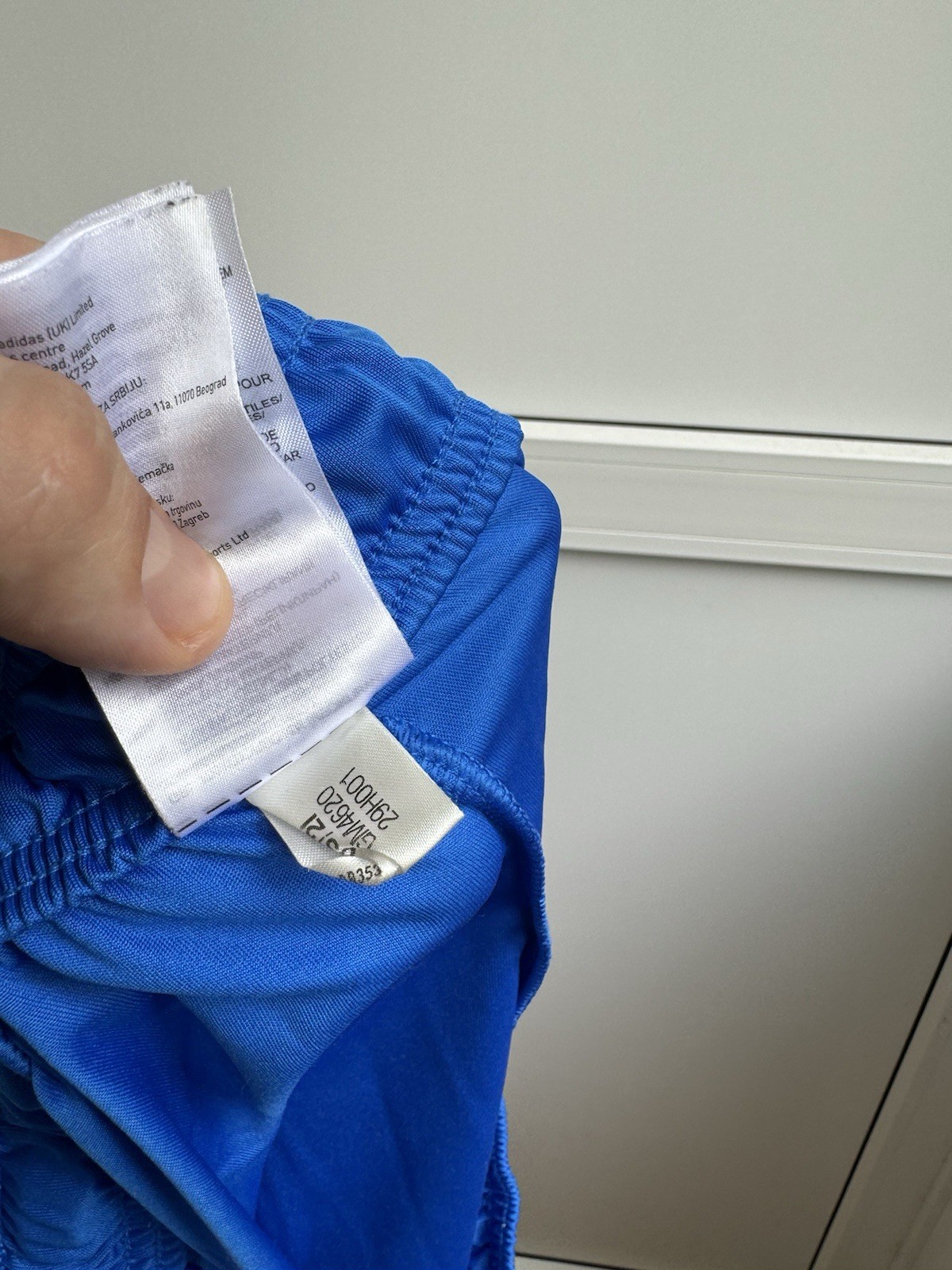 MANCHESTER UNITED 2021-2022 FOOTBALL MEN SHORTS AWAY ADIDAS ORIGINAL SIZE  XL thumbnail 7