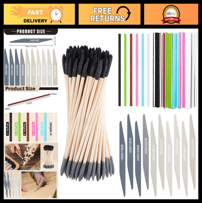 70 Pcs Sanding Stick Set for Model Building, 3D Printing & Jewelry Tools - 1500-