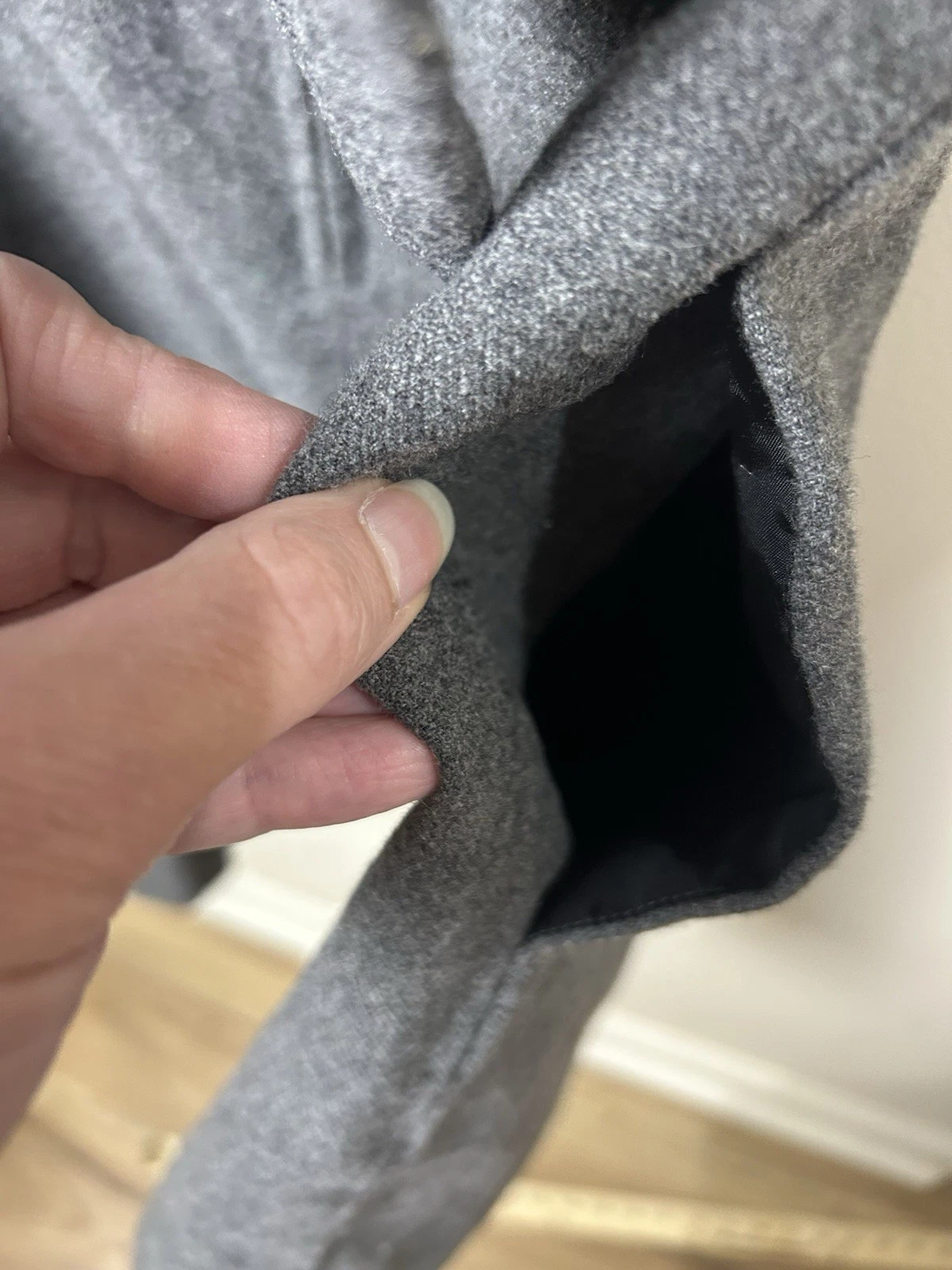 Abito Kate Spade grigio misto lana Marti fit e fiocco svasato taglia 2 venduto al dettaglio a $428