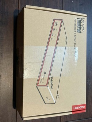 Lenovo ThinkPad Thunderbolt 5 Smart Dock 7500 2.5Gbps Open - No Power Adaptor