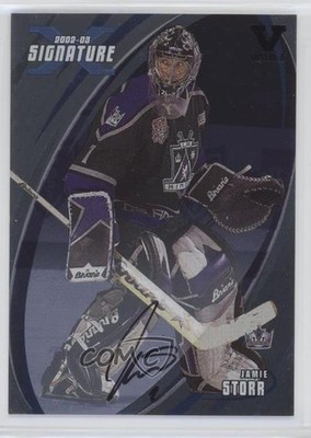 2002-03 ITG Be A Player Signature Series Jamie Storr #033 Auto 1z4