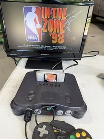 Nintendo 64 N64 Console w/  Controller and  Games - Tested/Works