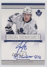 2013-14 Totally Certified Social Signatures Jake Gardiner #SS-JG Auto q2l