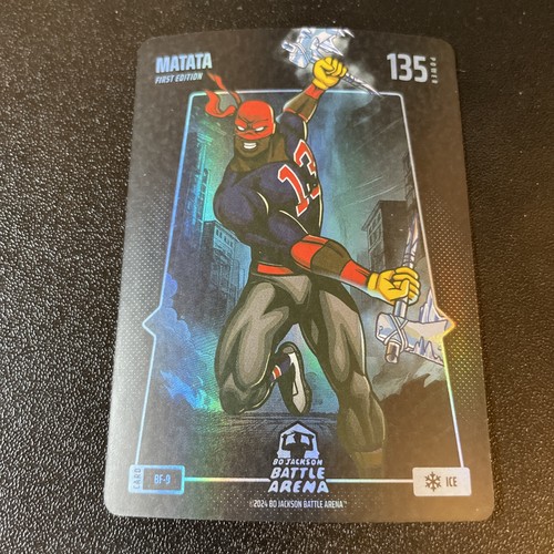 Matata Ronald Acuna 2024 Bo Jackson Battle Arena ICE BattleFoil 1st Edition BF-9