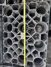 12 Cell Round Nursery 31/4" Pots Nursery Tray. D Hard Plastic Used.