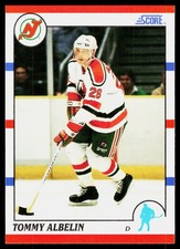 1990-91 Score - Tommy Albelin #378