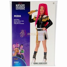 05082706 Spirit Halloween Kids Mira Golden Dress Costume - KPop Demon Hunters