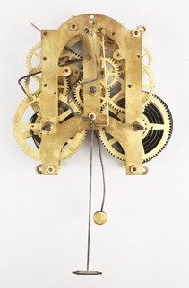 Ansonia Regulator A wall clock movement only @ 1890 Original Good