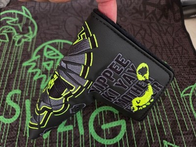 Rare Swag Golf Yippee Ki Yay M'FER Putter Blade Headcover head cover   