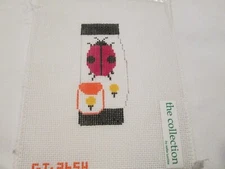 GOLF BAG ORNAMENT-THE COLLECTION-HANDPAINTED NEEDLEPOINT CANVAS