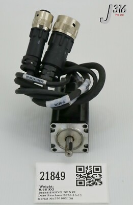 SANYO DENKI AC Servomotor BL SUPER P3 AMAT 0190-15759 P30B04010DXS1CM