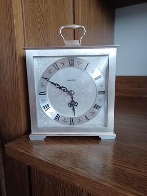Desk clock Acctim, Germany, 70s, electromechanical mechanism, Japan.