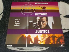 Beyond Justice NEW SEALED Laserdisc LD Rutger Hauer Omar Sharif Free Ship 50
