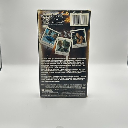 Memento VHS Tape: Damaged Sleeve - Picture 2 of 3