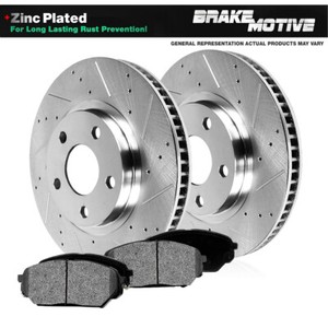 Front-Drill-Slotted-Brake-Rotors-amp-Metallic-Pads-For-Sebring-Avenger-Eclipse