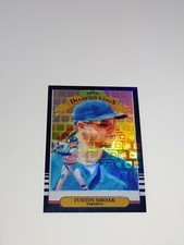 2019 Donruss Optic ** DIAMOND KINGS BLUE PANDORA PRIZM ** #4 Justin Smoak #D /99