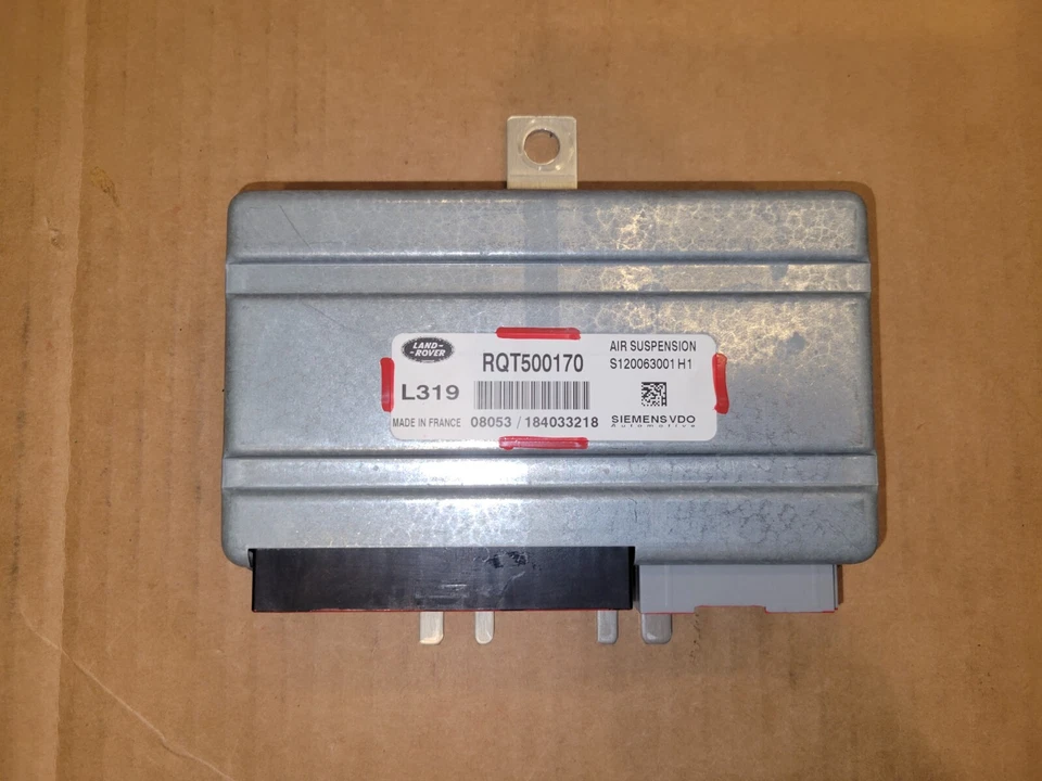 Land Rover LR3 L319 2005 A 2009 suspensión neumática compresor bomba módulo de control Foto 2 de 4