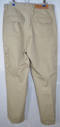 PJ Mark Cargo Pants Flat Front Cotton 6 