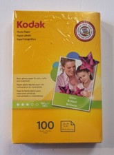 NEW KODAK PHOTO PAPER Gloss 100 Sheets 4x6 Lexmark Dell Epson HP Canon Brother