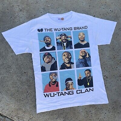 Vintage Wu Tang Clan T-Shirt Rap Tee Officially Licensed 2000s Y2K sz M Wu  Wear | eBay