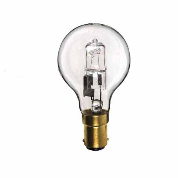 Low Energy Halogen Golf Ball 18W SBC Clear (equivalent to 25 watt) Dimmable
