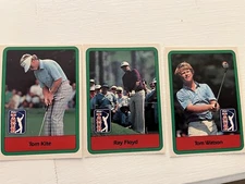 1982 Donruss PGA Golf Complete Set Of 66 Cards. Includes Jack Nicklaus and RC’s.