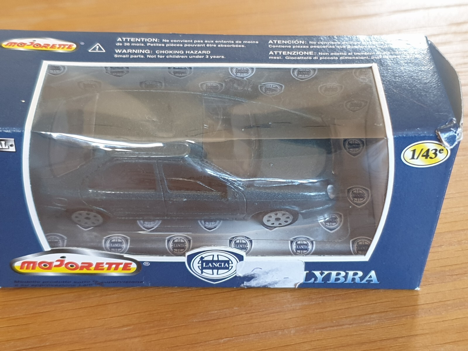 Majorette Lancia Lybra Saloon 1998 in Light Green 1:43 Scale Diecast Model VGC
