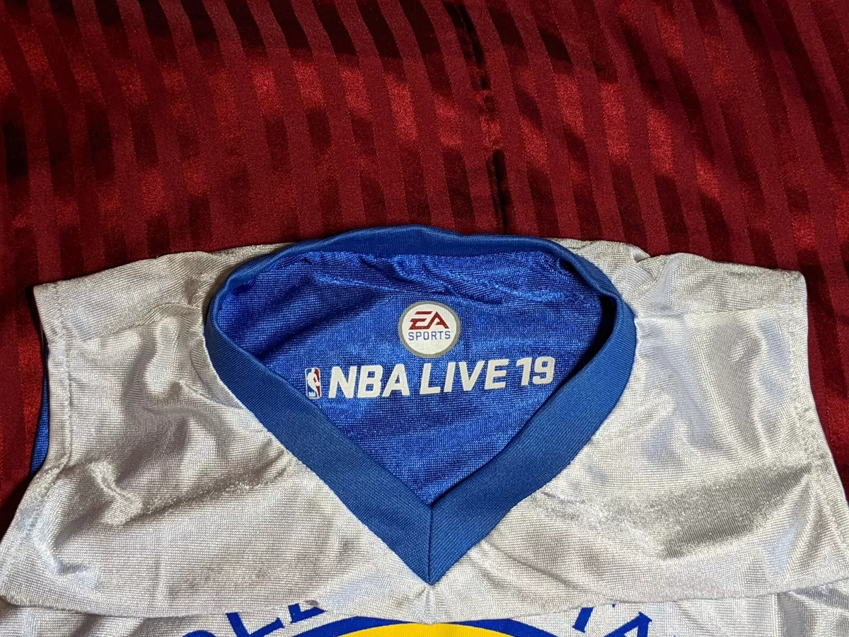 EA Sports 2019 NBA Live Golden State Warriors Reversible Jersey Kevin Durant 35 eBay