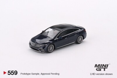 MINI GT メルセデス ベンツ EQS 580 4MATIC チェイスカー CHASE CAR 1/64 Mini GT Mercedes-Benz EQS 580 4MATIC (Chrome
