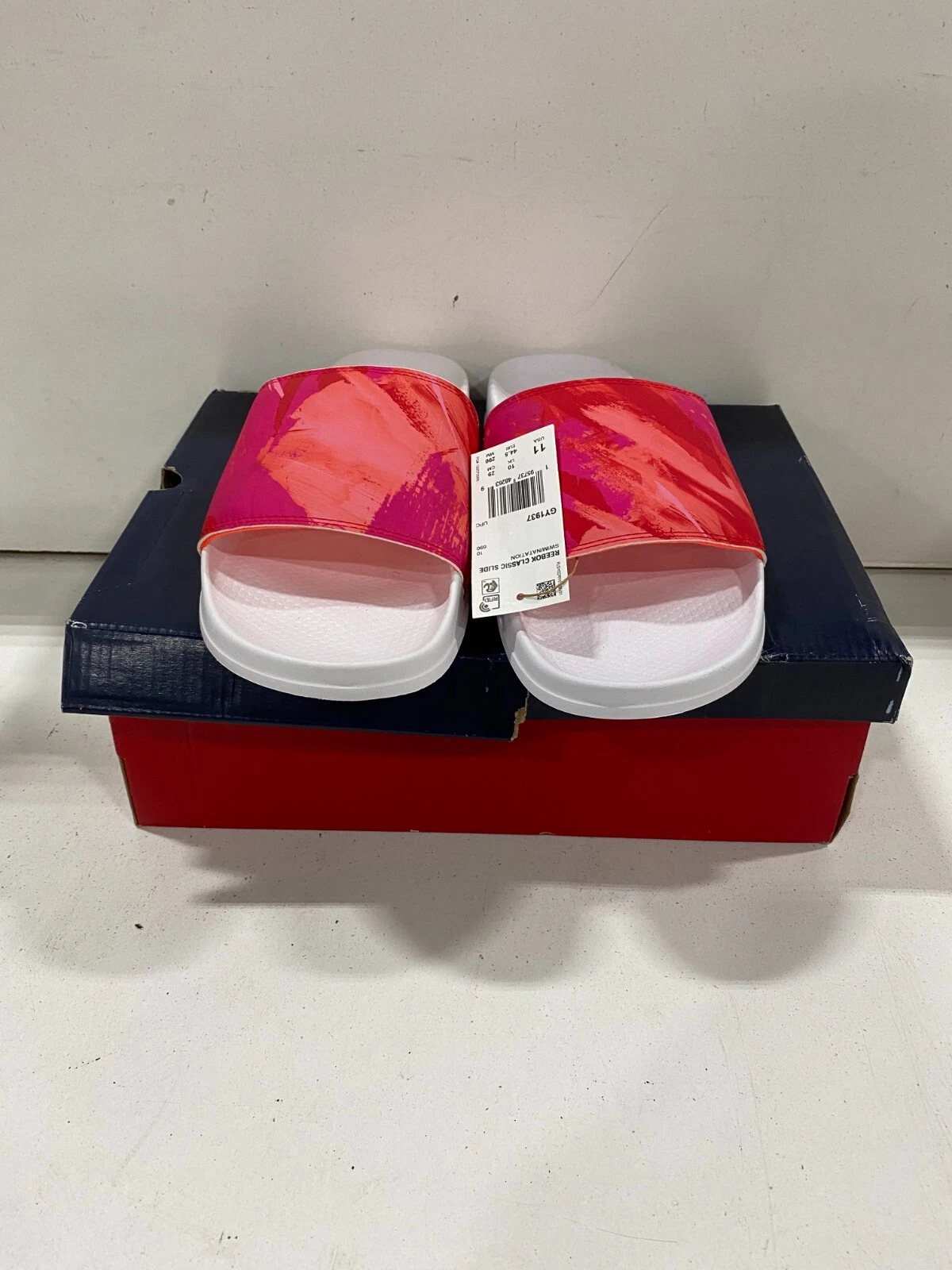 Reebok Classic Slides taglia 11 bianco GY1937