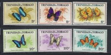 TRINIDAD & TOBAGO Butterflies MNH set