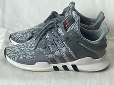 Adidas Boys EQT Support ADV BB0239 Gray Running Shoes Sneakers Size 5