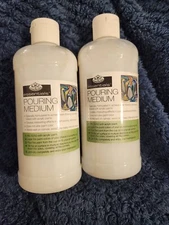 Lot of 2 Royal & Langnickel Essentials Pouring Medium 16 floz. 