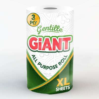 3 Ply Kitchen Roll (12) XL Giant Premium Quality 17.5g - Foto 2