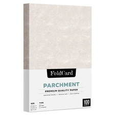 Pewter Parchment Paper, Copy, Writing, Printing, 24w (90gsm), 11 x 17, 100 Pk