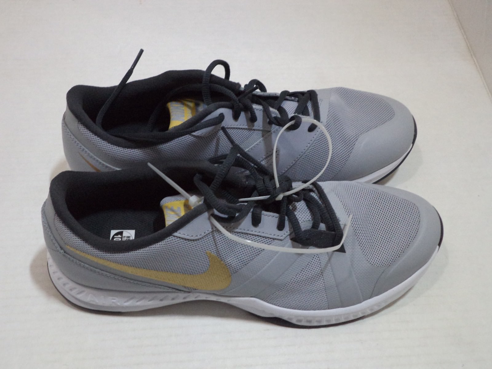 Nike Men's Air Epic Size Speed TR Cross Trainer Size Epic 9.5 - 13 Color Gray Black & Gold b8e47f Nike Men's Air Epic Size Speed TR Cross Trainer Size Epic 9.5 - 13 Color Gray Black & Gold b8e47f