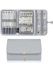 MATEIN Jewelry Travel Organizer for Women, Tangle Free; Portable Jewelry