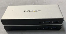 Lot of 2 StarTech USB 3.0 Universal Docking Station USB3SDOCKDD 