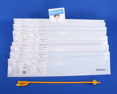 Teleflex Gold Plus Ballon-Katheter Nelaton 12 bis 30 CH, Silikonis. Latex L 40cm